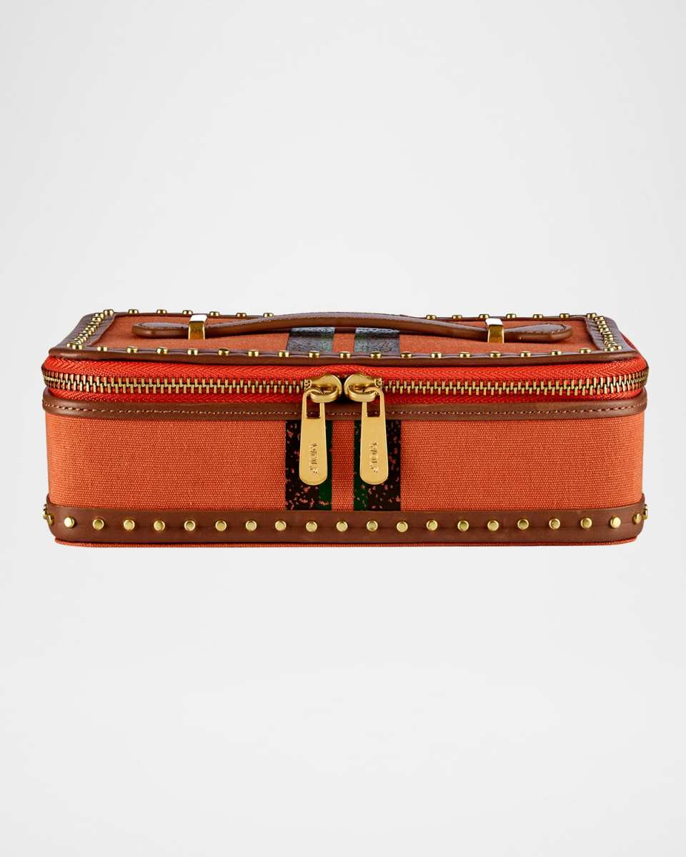Ida Travel Zip Jewelry Case
